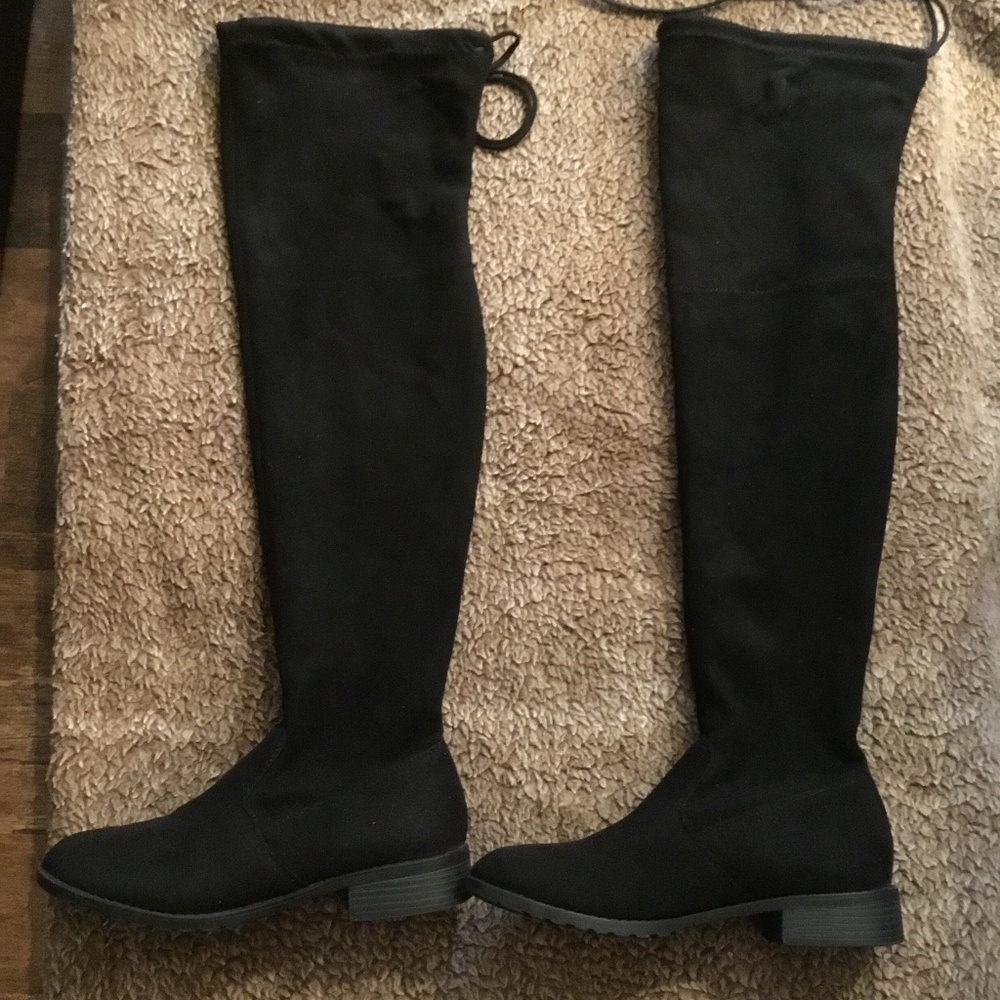 👢 Forever BOOTS Black Size 6.5 👢